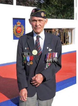 Sapper Charlie Q. Lee – WWII Special Operations Executive Force 136, Burma Star Veteran, trained here in Chilliwack prior to going overseas during WWII.