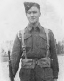 David Maxwell Boutilier in Uniform