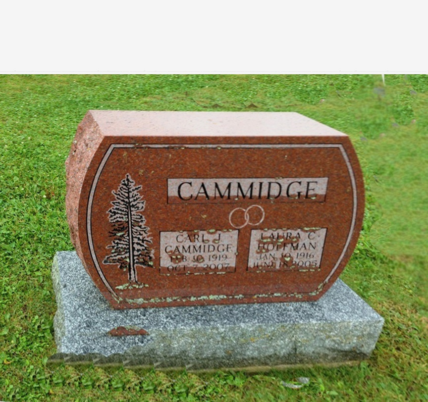 Carl Cammidge Headstone, Bayview Cemetery, Wiarton, ON