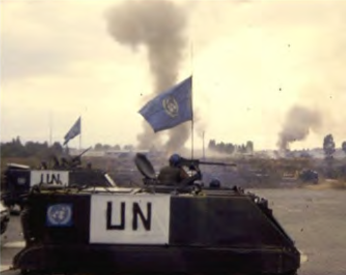 Canadian APC during the 1974 Turkish Intervention