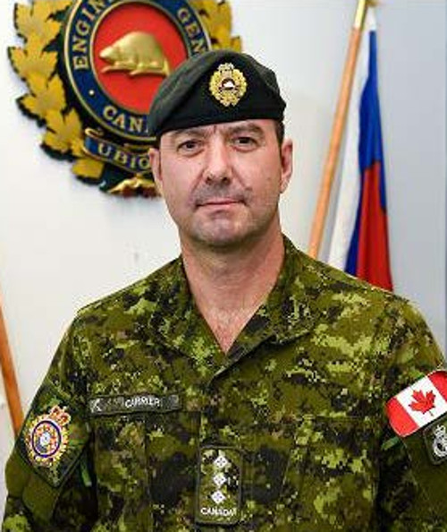 Capt Michel Carrier, CD