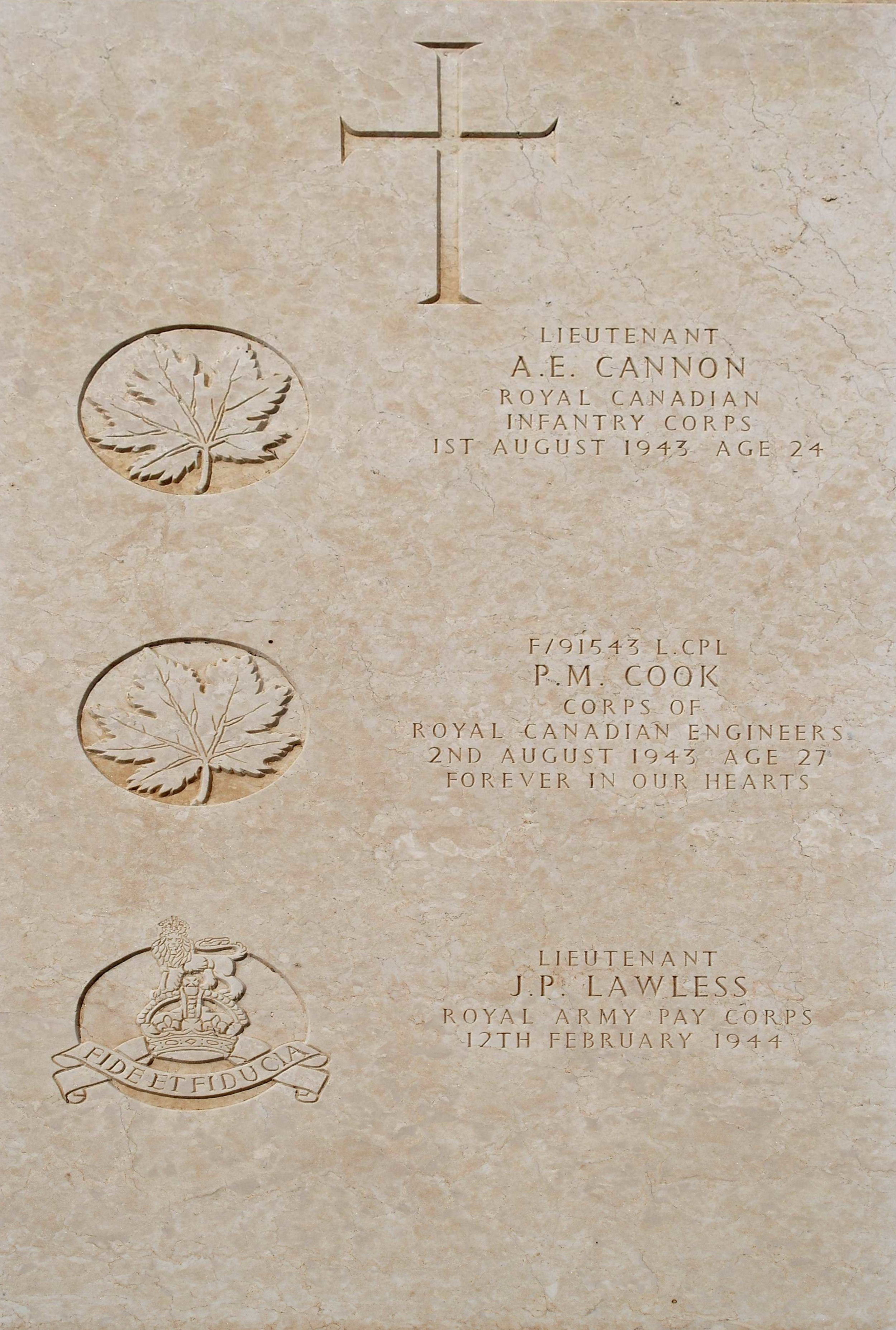 LCpl Paul Martin Cook's Gravemarker in the Pembroke Military Cemetery in Malta dc3