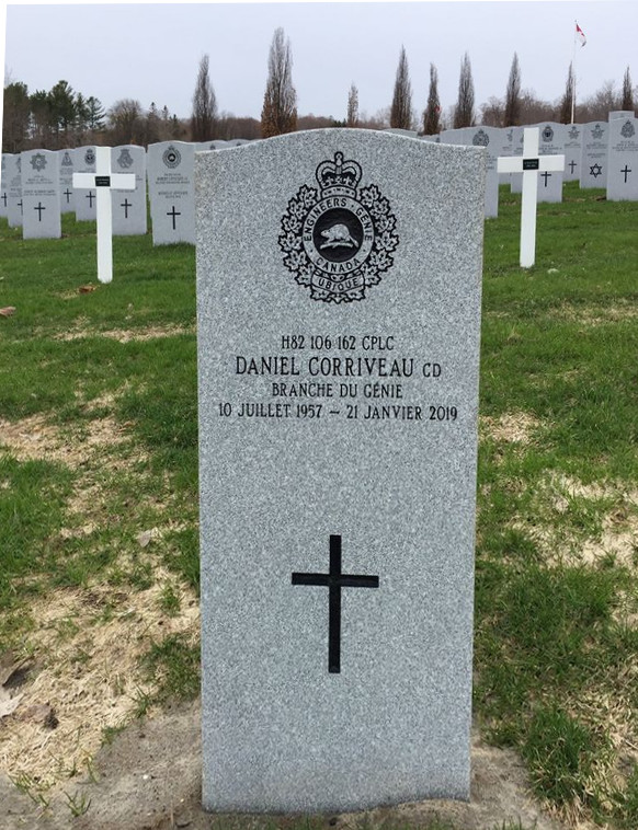 Daniel Corriveau Headstone