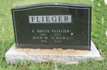 Edward B Flieger Gravestone, Fredericton, NB