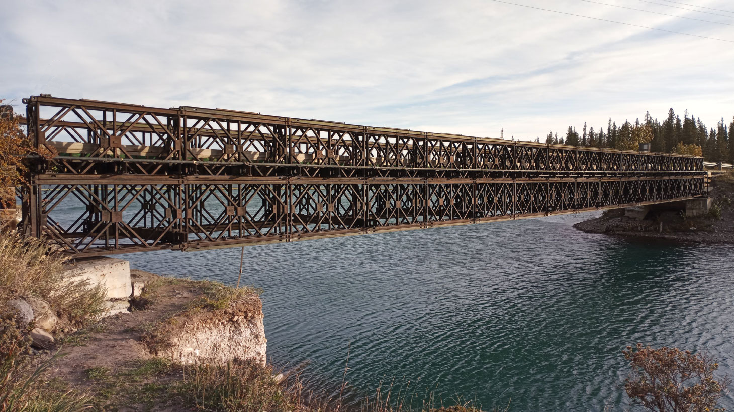 Kananaskis Bridge in 2024 // Kananaskis Bridge en 2016