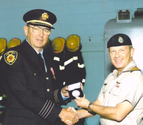 Warrant Officer Robert Gerard “Bob” L’Abbé, CD (Ret’d)