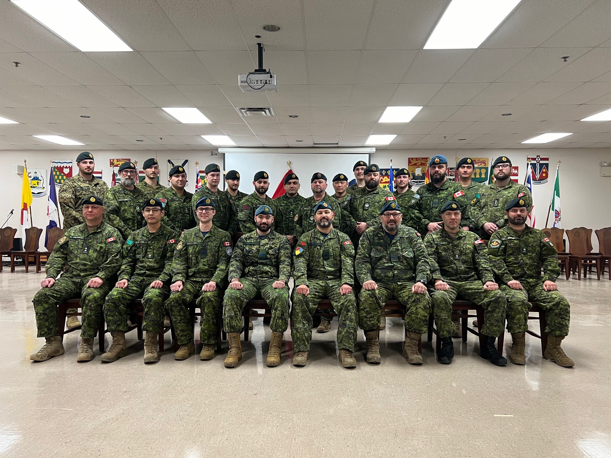 Course Photo – The graduation. Photo supplied.