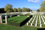 Beny-sur-Mer Canadian War Cemetery about 4 kms from Juno Beach in Normandy, France.