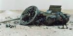 Sappers examine Iraqi tank in Kuwait