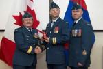 MGen Whitecross Major Michael Hocquard and CWO Gilles Caouette // Mgén Whitecross, Major Michael Hocquard et l’Adjuc Gilles Caouette