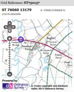 Two Fords Bridge Map