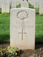 Sapper Jacques Barbeau, Cassino Commonwealth War Cemetery