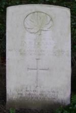 Spr Adelbert Edward Clark's Grave Marker Schoonselhof Cemetery, Antwerp, Belgium