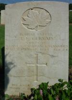 Sapper Thomas Ernest Gervais' Headstone, Coriano Ridge Commonwealth War Cemetery