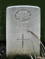 Headstone for Spr Cyril Hodson in Dieppe Canadian War Cemetery (Hautot-sur-mer) ; Seine-Maritime, France Headstone for Spr Cyril Hodson in Dieppe Canadian War Cemetery (Hautot-sur-mer) ; Seine-Maritime, France