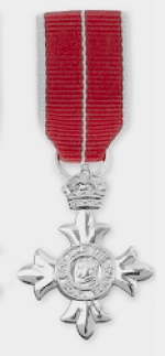 Member of the Order of the British Empire Member of the Order of the British Empire