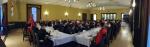 LCol C.S Middletion, CO of Real Properties Operations Unit Atlantic, addresses the attendees of the Real Properties Operations Section Halifax annual Engineers Birthday Mess Dinner.