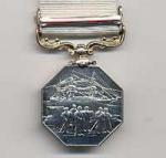 Silver Polar Medal awarded to Capt Andrew Taylor, RCE