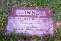 Harry Lownds Gravestone My Herman Cemetery Halifax
