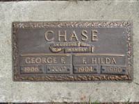 George Franklin Chase's Grave Marker in Princeton Cemetery, Princeton BC