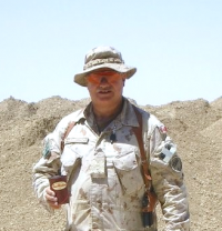 CWO Dave Shavalier, CD in Kandahar, 2009