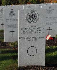 Sgt Walter George Gordon Chilvers (Ret'd), CD Beechwood Cemetery, Ottawa, ON