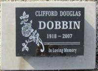 Spr Clifford Dobbin (Ret'd) Gravemarker in Westbank Cemetery