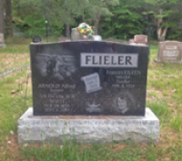 Spr AA Flieler (Ret'd) in Northbrook United Church Cemetery in Tweed, ON