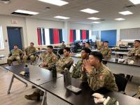 Soldiers from 1 PPCLI and Sappers from 1 CER engage in a DTCAN introduction session, learning about upcoming cultural awareness initiatives. Soldiers from 1 PPCLI and Sappers from 1 CER engage in a DTCAN introduction session, learning about upcoming cultural awareness initiatives.