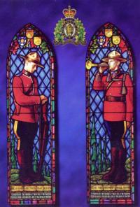 RCMP Chapel Stained Glass