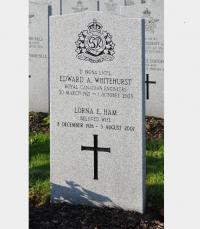 L/Cpl Edward Albert “Ted” Whitehurst (Ret'd) Grave Stone