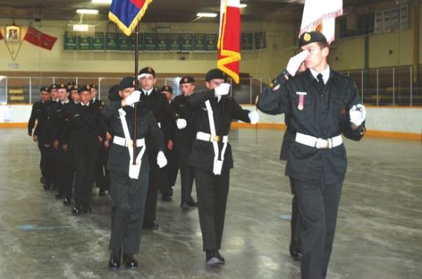 2884 RCE Cadet Corps March Past 7 June 2016