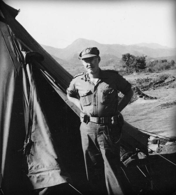 2Lt Vic Johnson in Korea