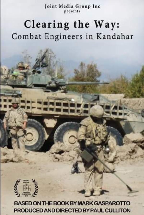 Clearing the Way: Combat Engineers in Kandahar, cover