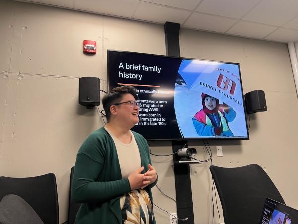 RPOU-W IMO, Cher-Ann Chai shared her proud heritage and family history with her peers