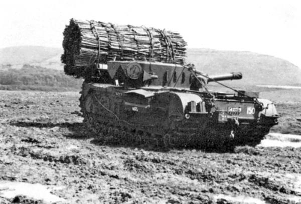 AVRE with Fascine
