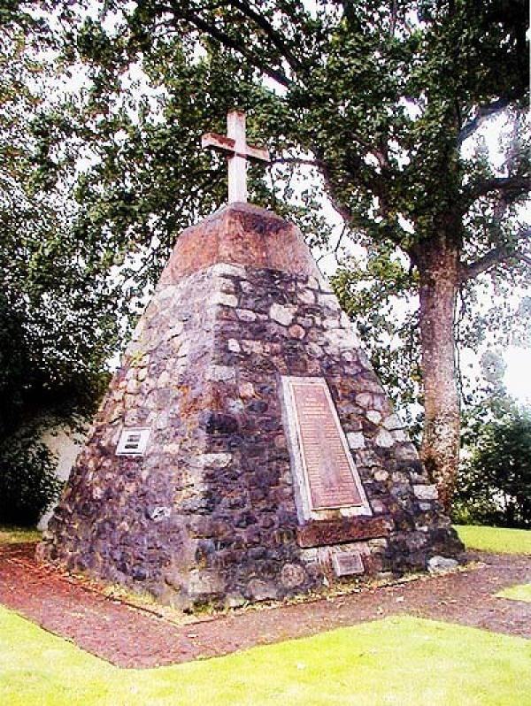 The Sandwick Cairn in Courtenay BC, first dedicated in 1922