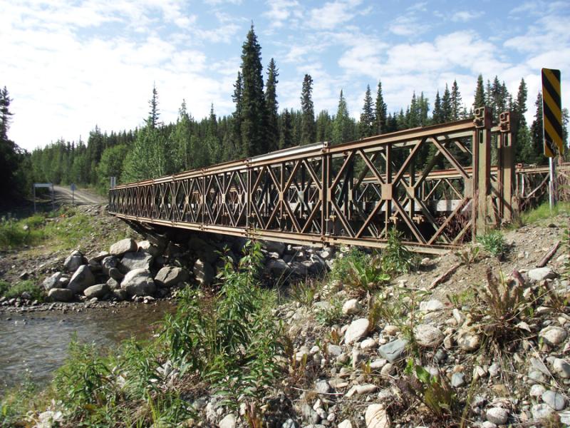Evelyn Creek Bridge - Canol Rd