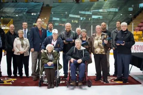 3 Fd Sqn RCE Hockey Team Reunited