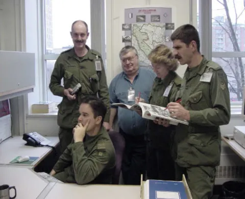 2001 Military Mapper Team