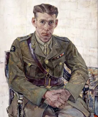 Capt CN Mitchell, VC from the Beaverbrooke Collection at the Canadian War Museum