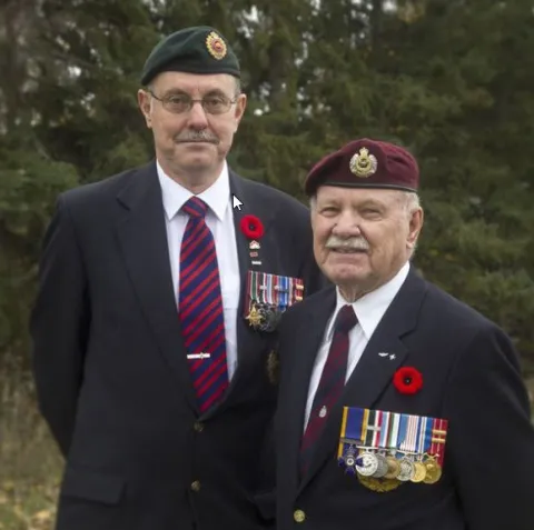 Ed and Ralph Storey in November 2017 (BRUCE DEACHMAN / POSTMEDIA)