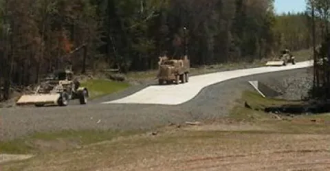 An EROC Suite exercising a route search to find IEDs