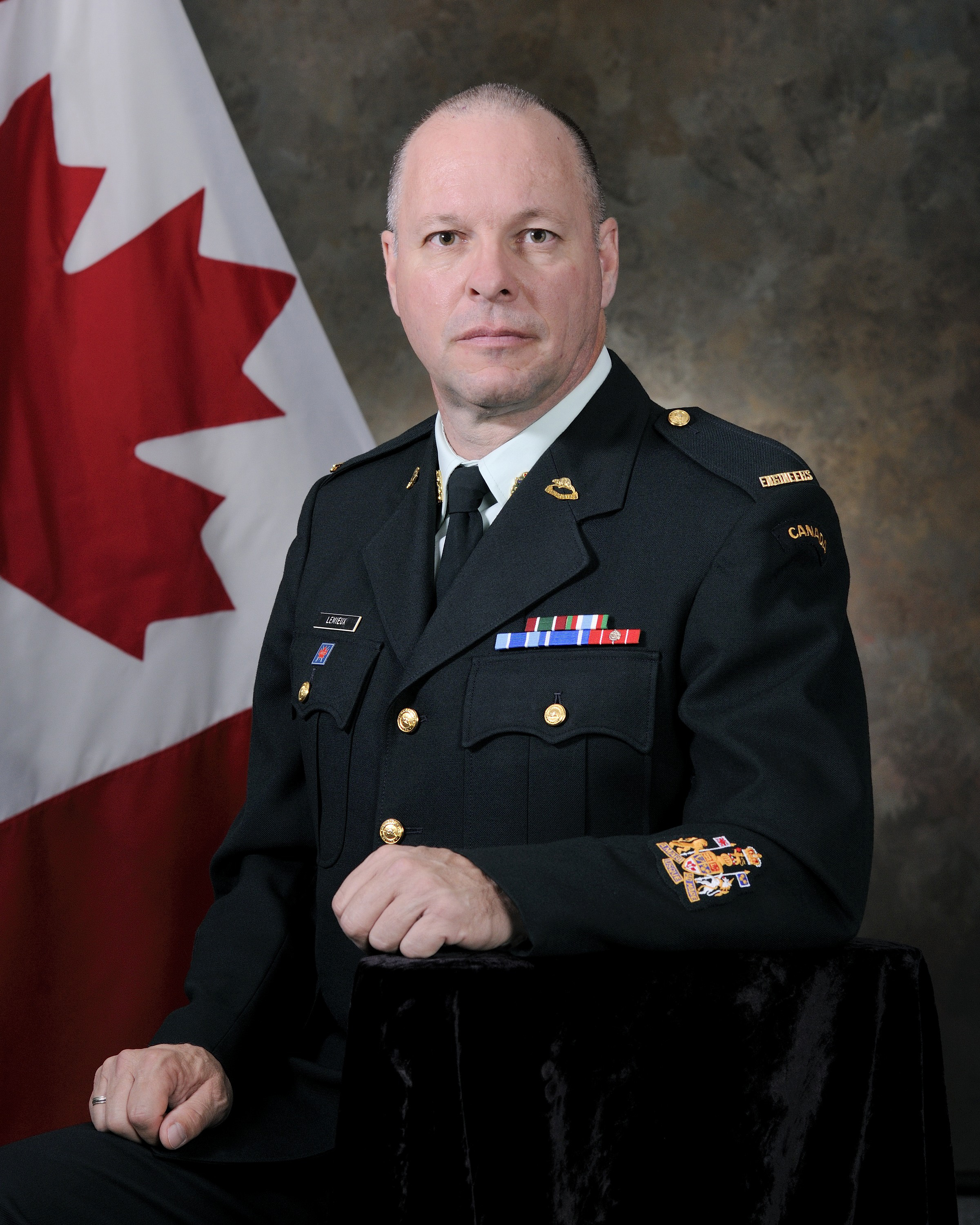 Capt (former CWO) Luc Lemieux, CD